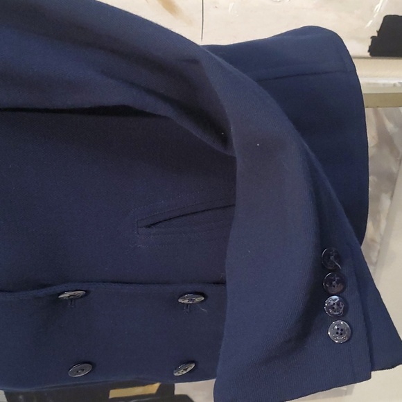 Lauren Ralph Lauren Navy Jacket Women 12 - Picture 3 of 11